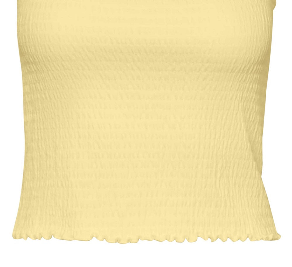 VERO MODA Top Feminino Amarelo