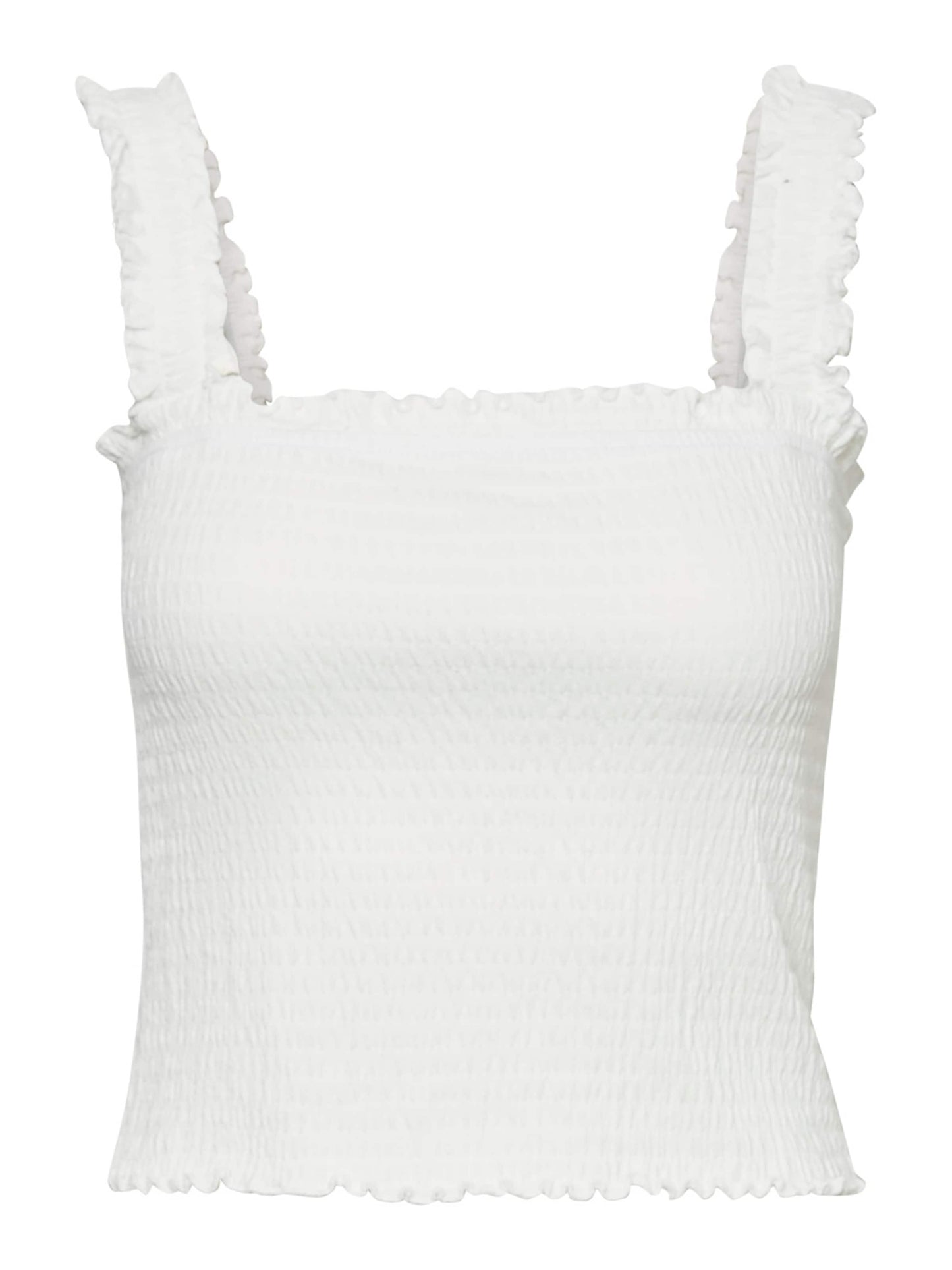 VERO MODA Regata Adonis Feminina Branca Tamanho Médio