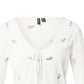 VERO MODA Jeanette Cardigan Feminino Branco Tamanho Médio
