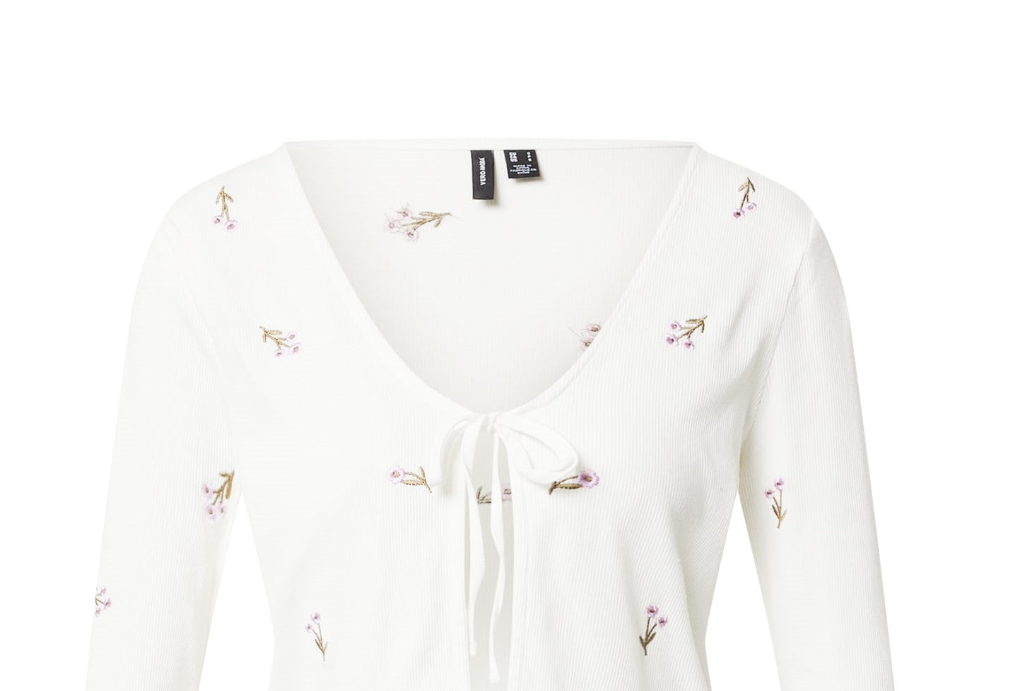 VERO MODA Jeanette Cardigan Feminino Branco Tamanho Médio
