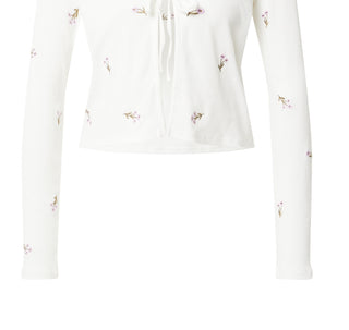 VERO MODA Jeanette Cardigan Feminino Branco Tamanho Médio