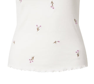 VERO MODA Jeanette Regata Feminina Branca