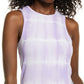VERO MODA Regata Tie Dye Feminina Roxa