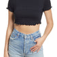 VERO MODA Top Quincey Feminino Preto Tamanho X-Grande
