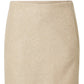 VERO MODA Saia Feminina Marrom Tamanho Grande