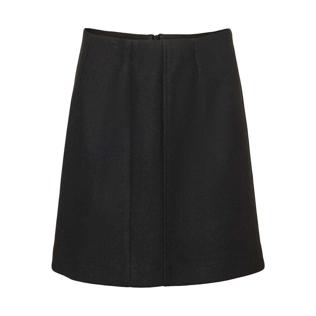 Minissaia reta reciclada feminina VERO MODA preta