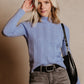 VERO MODA Suéter Ethel Feminino Azul Tamanho Grande