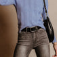VERO MODA Suéter Ethel Feminino Azul Tamanho Grande