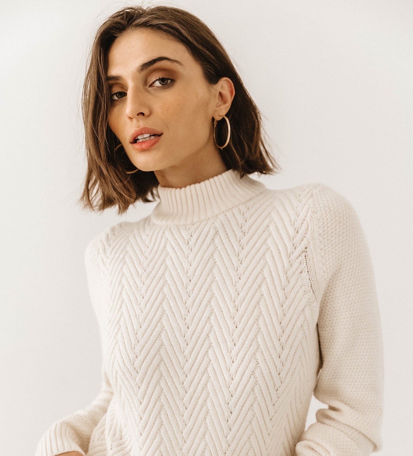 VERO MODA Suéter Ethel Feminino Branco Tamanho X-Grande