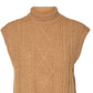VERO MODA Suéter Feminino Marrom