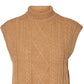 VERO MODA Suéter Feminino Marrom