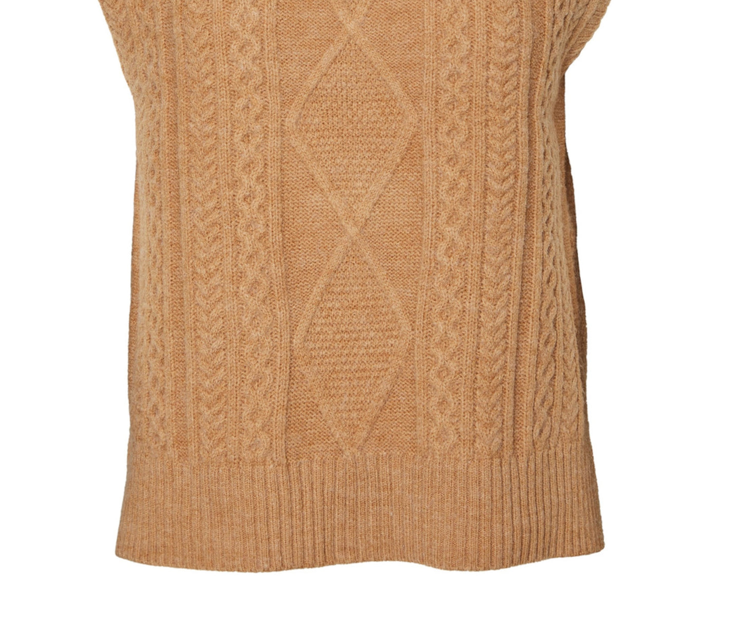 VERO MODA Suéter Feminino Marrom