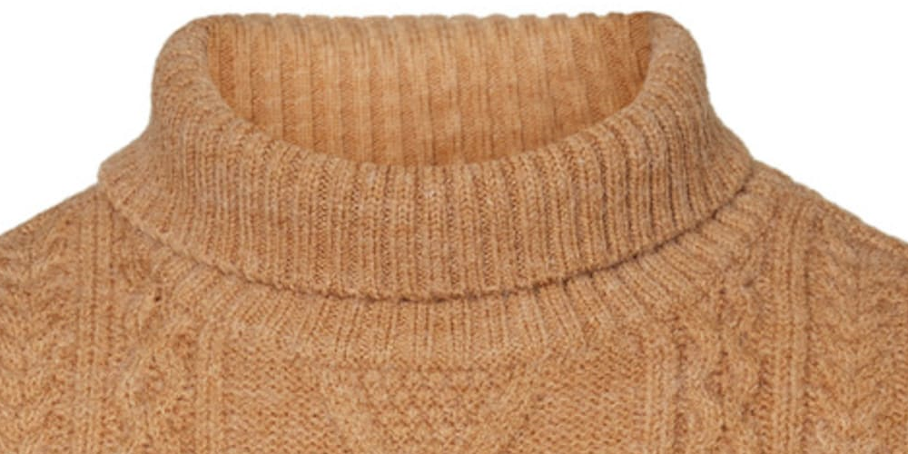VERO MODA Suéter Feminino Marrom