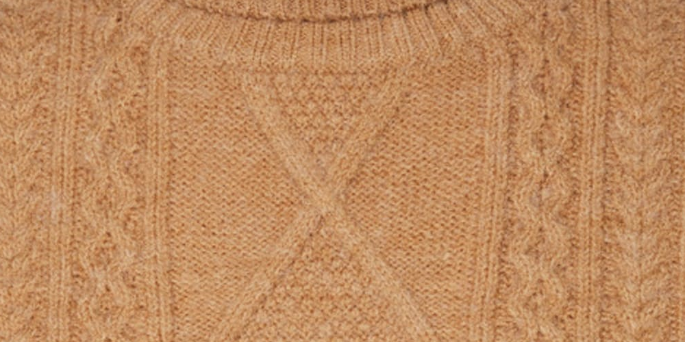 VERO MODA Suéter Feminino Marrom