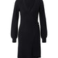 Vestido de malha Alexandria feminino VERO MODA preto