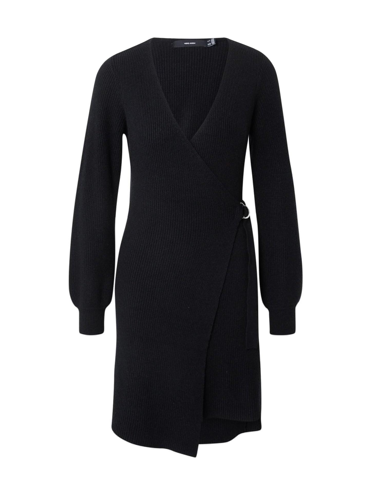Vestido de malha Alexandria feminino VERO MODA preto