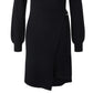 Vestido de malha Alexandria feminino VERO MODA preto