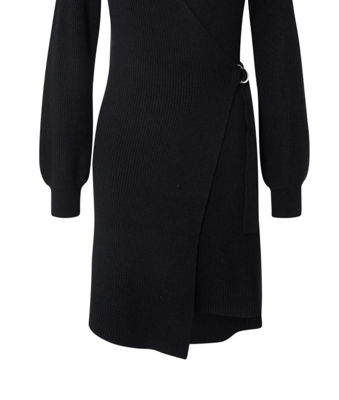 Vestido de malha Alexandria feminino VERO MODA preto