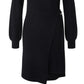 Vestido de malha Alexandria feminino VERO MODA preto