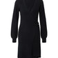 Vestido de malha Alexandria feminino VERO MODA preto