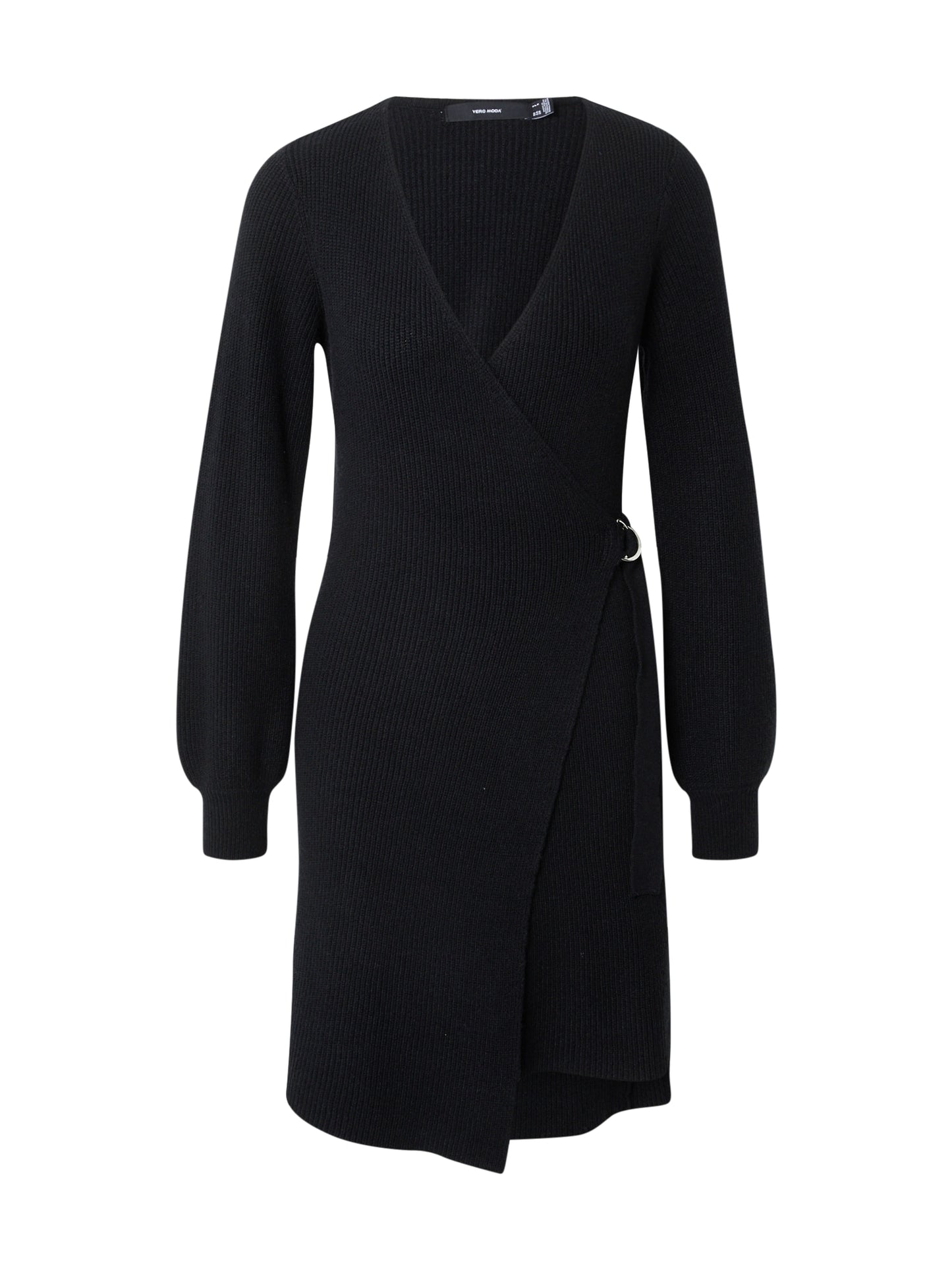 Vestido de malha Alexandria feminino VERO MODA preto