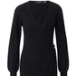 Vestido de malha Alexandria feminino VERO MODA preto