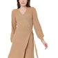 Vestido de malha Alexandria feminino VERO MODA marrom tamanho pequeno