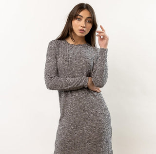 Vestido Reef MIDI Feminino VERO MODA Cinza