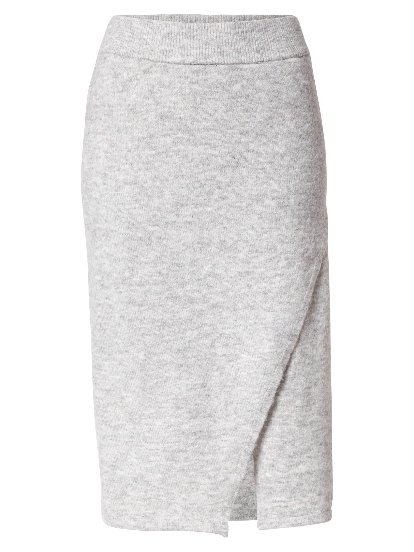 VERO MODA Saia Lápis Gennady Feminina Cinza