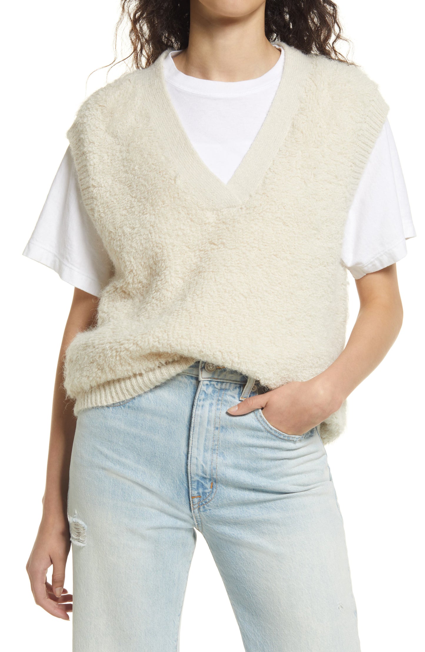 VERO MODA Colete Lucia Feminino Marrom