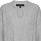 VERO MODA Suéter Reese Feminino Cinza