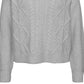 VERO MODA Suéter Reese Feminino Cinza