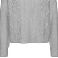 VERO MODA Suéter Reese Feminino Cinza