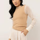 VERO MODA Colete Nadine Feminino Marrom Tamanho P