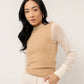 VERO MODA Colete Nadine Feminino Marrom Tamanho P