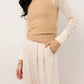 VERO MODA Colete Nadine Feminino Marrom Tamanho P