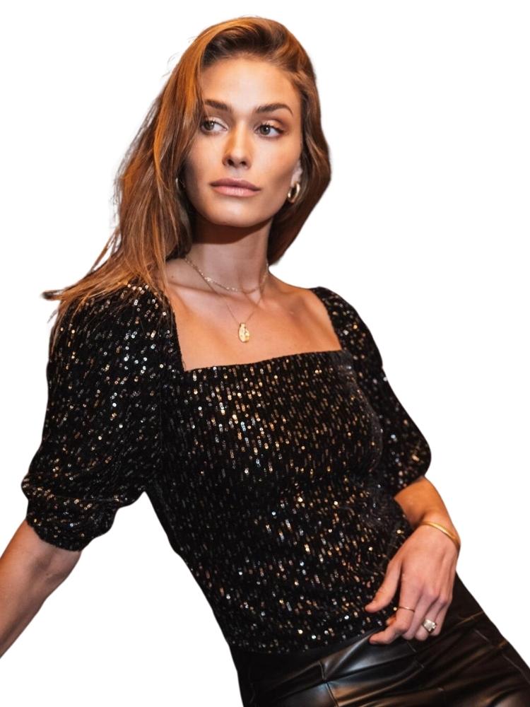 VERO MODA Top Kimmie Feminino Preto