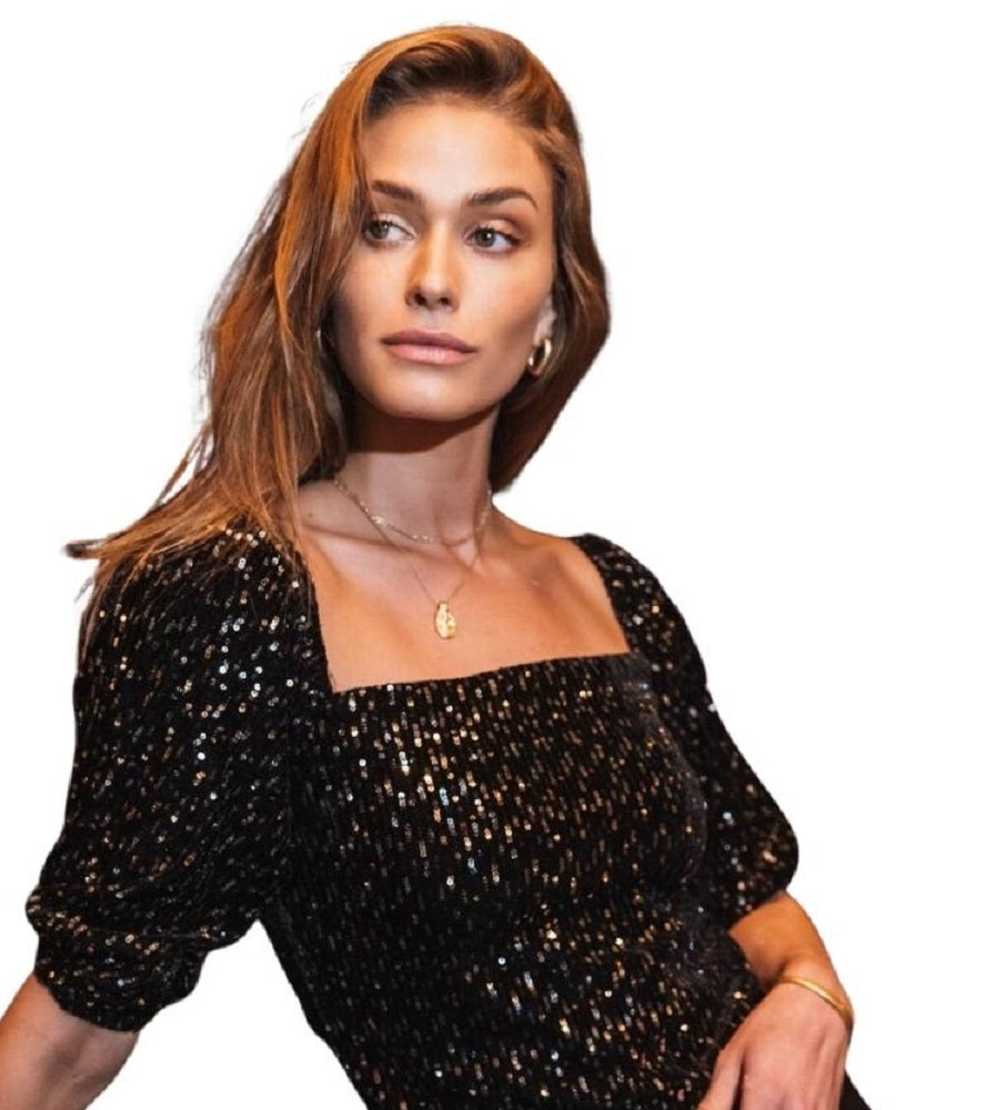 VERO MODA Top Kimmie Feminino Preto