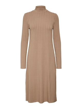 Vestido Alondra Feminino VERO MODA Marrom Tamanho 38