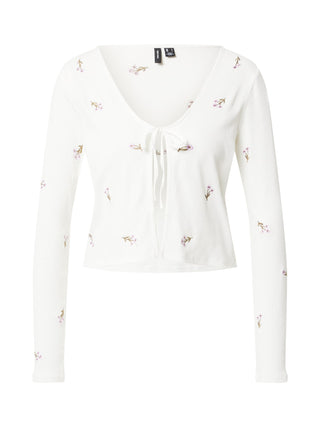 VERO MODA Jeanette Cardigan Feminino Branco Tamanho X-Grande