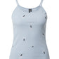 VERO MODA Jeanette Regata Feminina Azul