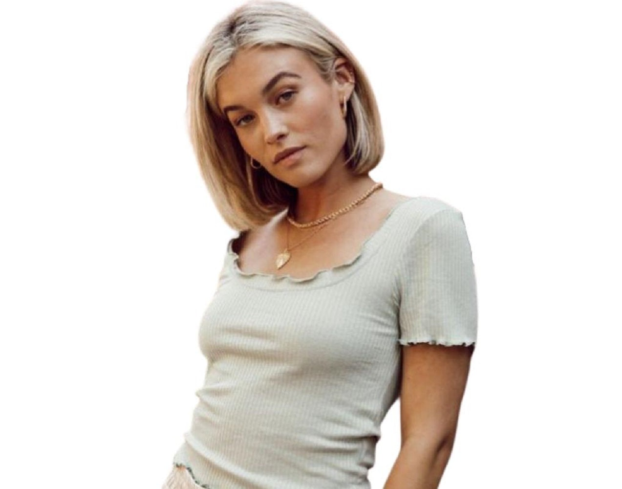 Camisa feminina VERO MODA verde tamanho X-S