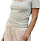 Camisa feminina VERO MODA verde tamanho X-S