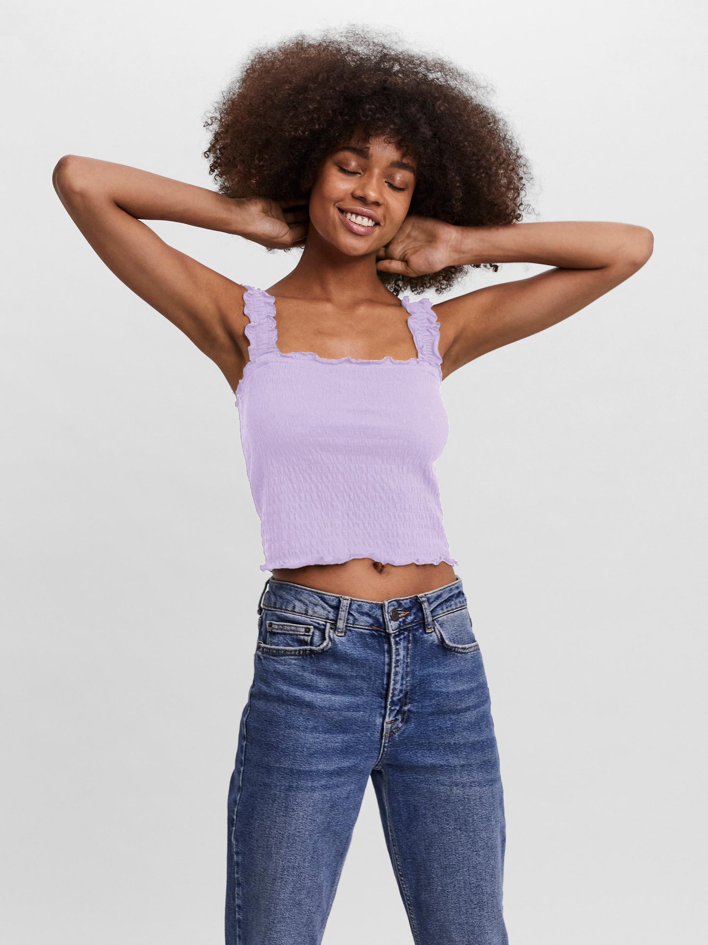 VERO MODA Top Feminino Roxo