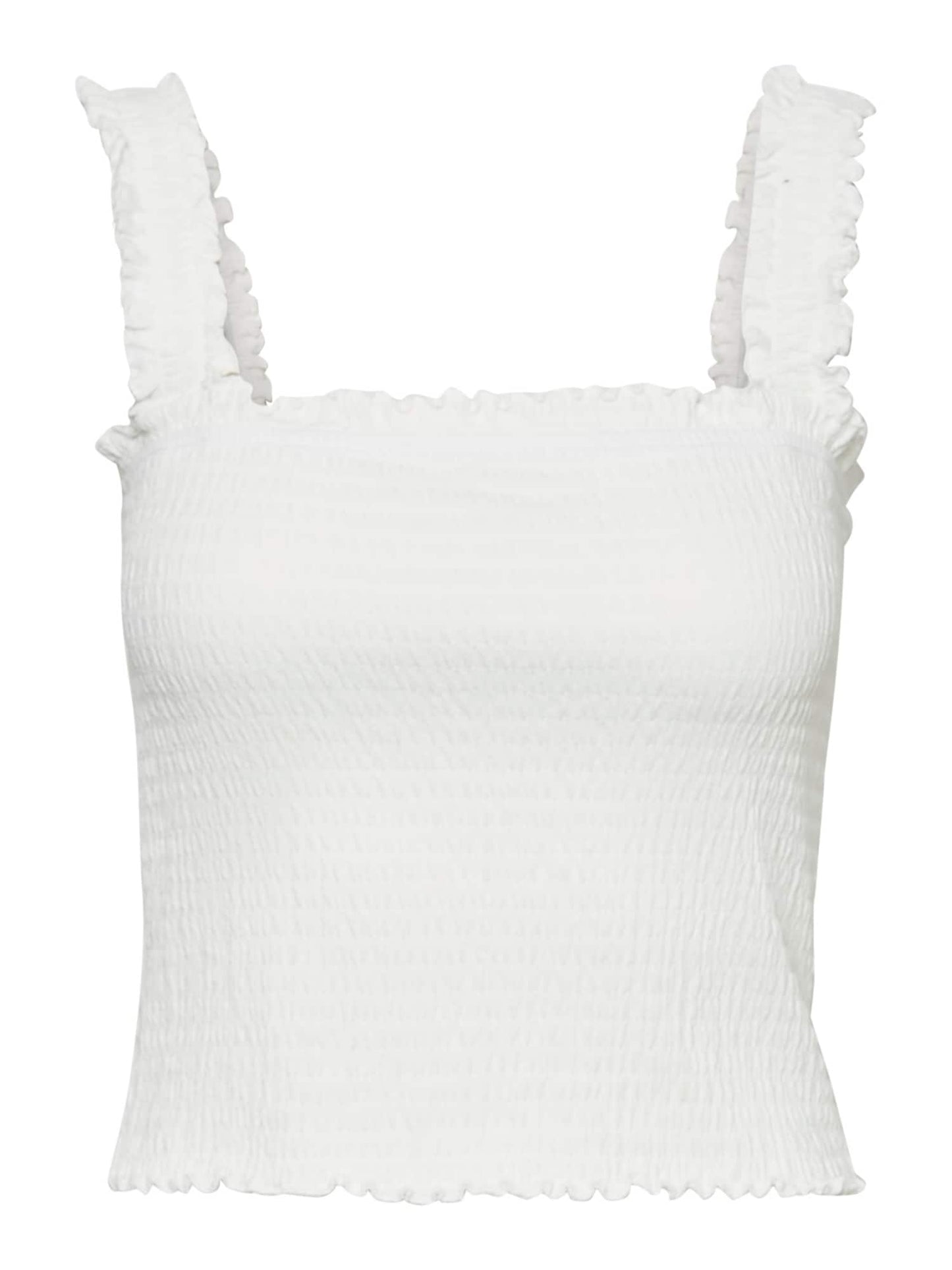 VERO MODA Top Feminino Branco Tamanho Grande