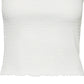 VERO MODA Top Feminino Branco Tamanho Grande