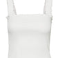 VERO MODA Regata Adonis Feminina Branca Tamanho X-G