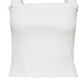 VERO MODA Regata Adonis Feminina Branca Tamanho X-G