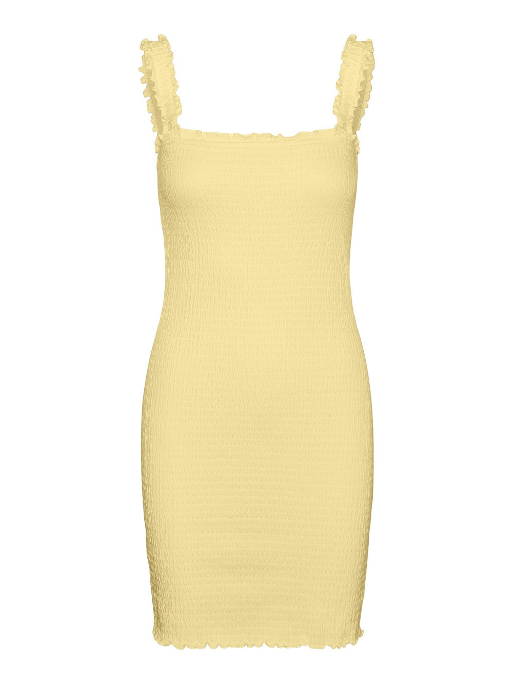 Vestido Kinsey Feminino VERO MODA Amarelo Tamanho X-Grande