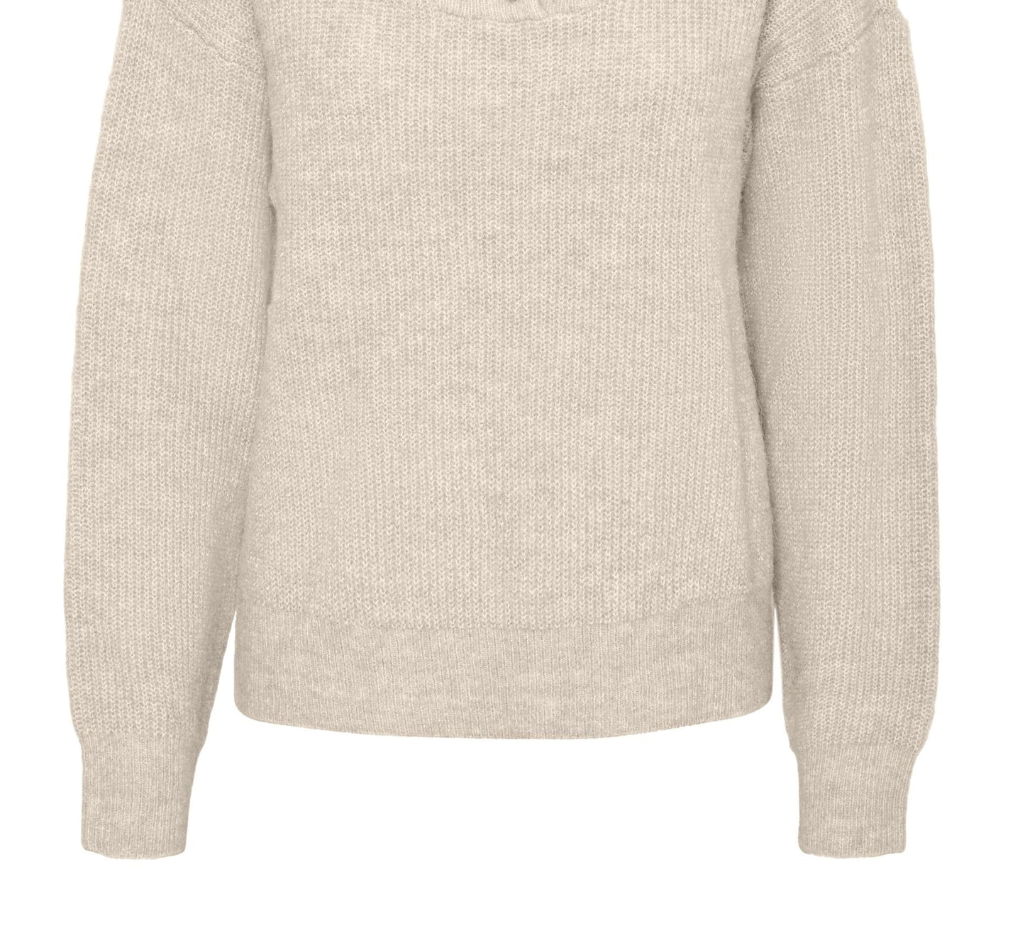 VERO MODA Suéter Feminino Marrom